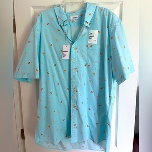 Tall Men’s Casual Button Down Shirt
